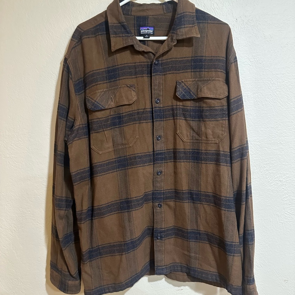 Patagonia Fjord Organic Cotton Flannel Shirt